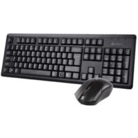 A4Tech 4200NS Wireless Desktop Keyboard Mouse | Black - Image 3