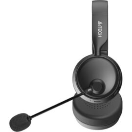A4Tech BH230 Wireless Headset | Bluetooth 5.3, Noise-Cancelling Mic, 90° Flat Foldable, Black - Image 4