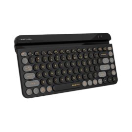 A4Tech FBK30 Fstyler Bluetooth & 2.4G Wireless Keyboard - Black - Image 2