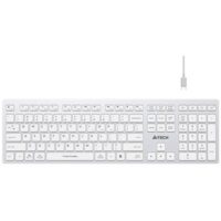 A4Tech FBX50C Bluetooth & 2.4G Wireless Keyboard | White - Image 2