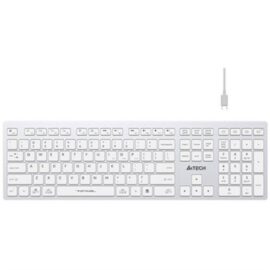 A4Tech FBX50C Bluetooth & 2.4G Wireless Keyboard | White - Image 2