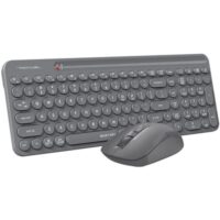 A4Tech FG3300 Air QuietKey 2-Zone 2.4G Wireless Combo Desktop Grey