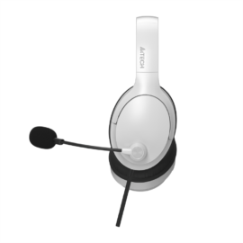 A4Tech FH280U Conference Headset | White DSP Stereo Sound, Noise Cancelling - Image 2