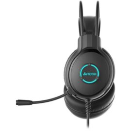 A4Tech HU-8 USB Stereo Headset Black - Image 2