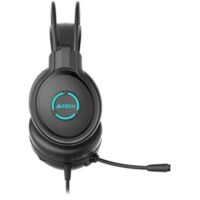 A4Tech HU-8 USB Stereo Headset Black - Image 4