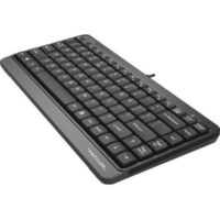 A4Tech FK11 Fstyler Sleek Multimedia Compact Keyboard - Grey - Image 4