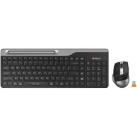 A4Tech Fstyler FB2535CS Bluetooth & 2.4G Wireless Dual Mode Keyboard & Mouse | Smoky Grey - Image 2