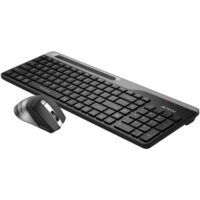 A4Tech Fstyler FB2535CS Bluetooth & 2.4G Wireless Dual Mode Keyboard & Mouse | Smoky Grey - Image 3