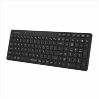 A4Tech Fstyler FBK27C AS Bluetooth & 2.4G Rechargeable Wireless Keyboard | Black - Image 4