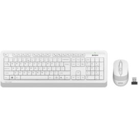 A4Tech Fstyler FG1010S 2.4G Power-Saving Wireless Desktop Set - White - Image 2