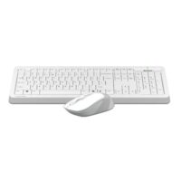 A4Tech Fstyler FG1010S 2.4G Power-Saving Wireless Desktop Set - White - Image 4