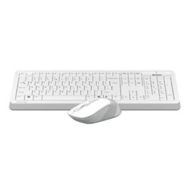A4Tech Fstyler FG1010S 2.4G Power-Saving Wireless Desktop Set - White - Image 4