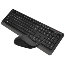 A4Tech Fstyler FG1012s 2.4G Wireless Desktop Keyboard & Mouse | Black - Image 2