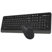 A4Tech Fstyler FG1012s 2.4G Wireless Desktop Keyboard & Mouse | Black - Image 3