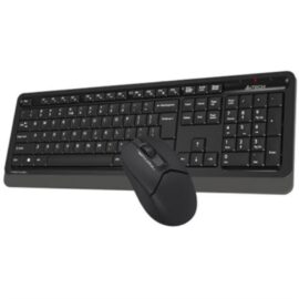 A4Tech Fstyler FG1012s 2.4G Wireless Desktop Keyboard & Mouse | Black - Image 3