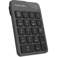 A4Tech Fstyler FGK21C 2.4G Wireless Rechargeable Numeric Keypad Grey - Image 4