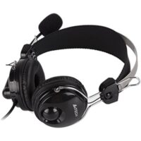 A4Tech HS-7P ComfortFit Stereo Headset - Black - 3.5mm Plug - Image 2