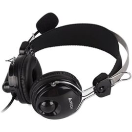 A4Tech HS-7P ComfortFit Stereo Headset - Black - 3.5mm Plug - Image 2