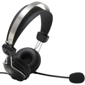 A4Tech HS-7P ComfortFit Stereo Headset - Black - 3.5mm Plug
