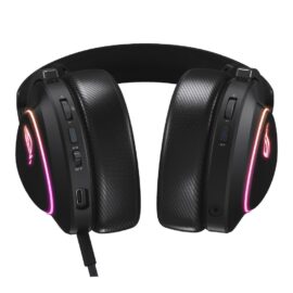 ASUS ROG Delta II (A701) Wireless Gaming Headset, BT/ROG SpeedNova 2.4GHz/3.5mm, 50mm Titanium-Plated Drivers, 10mm Super-Wideband Mic, 110HR Battery, DualFlow Audio, Compatible with PC/Switch/PS5/Xbox - Image 4