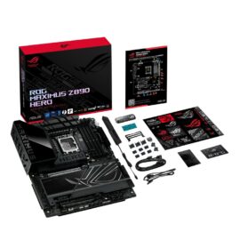 ASUS ROG MAXIMUS Z890 HERO Intel® Z890 LGA 1851 ATX Motherboard, Advanced AI PC-ready, 22+2+1+2 stages, DDR5, WiFi 7, 3x PCIe® 5.0 M.2, Thunderbolt™ 4, USB Type-C®, AI - Image 13