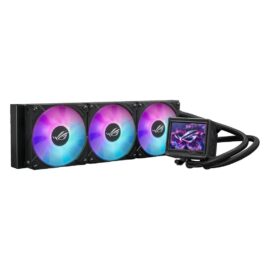 ASUS ROG RUYJIN III 360 ARGB Extreme AIO CPU Liquid Cooler, AMD Ryzen 9000 & Intel Core Ultra Ready, Asetek Gen8 V2 Pump, High Airflow & Static Pressure Magnetic Fans - Image 2