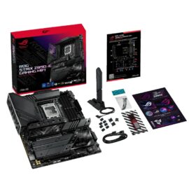 ASUS ROG STRIX Z890-E GAMING WIFI Intel® Z890 LGA 1851 ATX Motherboard, Advanced AI PC-ready, 18+2+1+2 stages, DDR5, WiFi 7, 7x M.2, Thunderbolt™ 4, USB Type-C®, AI Overclocking, Cooling & Networking - Image 11