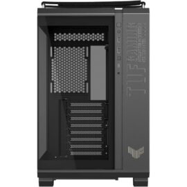 ASUS TUF Gaming GT502 Horizon ATX Mid-Tower Gaming Case, Boundless Panoramic Design, Dual-Chamber, Independent CPU and GPU Cooling Zones, Tool-Free Side Panels, 10Gbps Type-C Front Panel – Black - Image 3