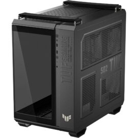 ASUS TUF Gaming GT502 Horizon ATX Mid-Tower Gaming Case, Boundless Panoramic Design, Dual-Chamber, Independent CPU and GPU Cooling Zones, Tool-Free Side Panels, 10Gbps Type-C Front Panel – Black - Image 5