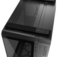 ASUS TUF Gaming GT502 Horizon ATX Mid-Tower Gaming Case, Boundless Panoramic Design, Dual-Chamber, Independent CPU and GPU Cooling Zones, Tool-Free Side Panels, 10Gbps Type-C Front Panel – Black - Image 8