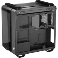 ASUS TUF Gaming GT502 Horizon ATX Mid-Tower Gaming Case, Boundless Panoramic Design, Dual-Chamber, Independent CPU and GPU Cooling Zones, Tool-Free Side Panels, 10Gbps Type-C Front Panel – Black - Image 9