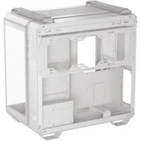 ASUS TUF Gaming GT502 Horizon ATX Mid-Tower Gaming Case, Boundless Panoramic Design, Dual-Chamber, Independent CPU and GPU Cooling Zones, Tool-Free Side Panels, 10Gbps Type-C Front Panel – White - Image 9