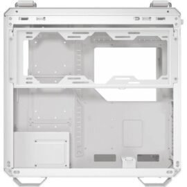 ASUS TUF Gaming GT502 Horizon ATX Mid-Tower Gaming Case, Boundless Panoramic Design, Dual-Chamber, Independent CPU and GPU Cooling Zones, Tool-Free Side Panels, 10Gbps Type-C Front Panel – White - Image 10