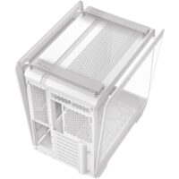 ASUS TUF Gaming GT502 Horizon ATX Mid-Tower Gaming Case, Boundless Panoramic Design, Dual-Chamber, Independent CPU and GPU Cooling Zones, Tool-Free Side Panels, 10Gbps Type-C Front Panel – White - Image 11