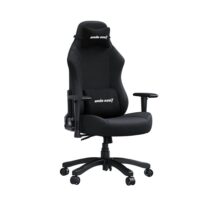 Anda Seat Luna Gaming Chair Fabric Ergonomic Reclining Video Game Chairs Black