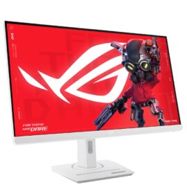 Asus ROG Strix XG27UCG-W Dual mode Gaming Monitor – 27-inch 3840x2160, dual mode (4K 160Hz or FHD 320Hz), 1ms (GTG), Fast IPS, Extreme Low Motion Blur Sync, USB Type-C, G-Sync compatible (processing), DisplayWidget Center, tripod socket, HDR, Aura Sync - Image 2