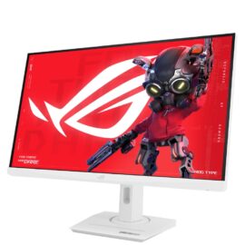 Asus ROG Strix XG27UCG-W Dual mode Gaming Monitor – 27-inch 3840x2160, dual mode (4K 160Hz or FHD 320Hz), 1ms (GTG), Fast IPS, Extreme Low Motion Blur Sync, USB Type-C, G-Sync compatible (processing), DisplayWidget Center, tripod socket, HDR, Aura Sync - Image 3