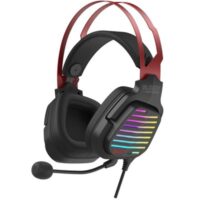 Bloody G560 Gaming Headset - Virtual 7.1 USB Wired Surround Sound - RGB Flow Backlight - Sports Red
