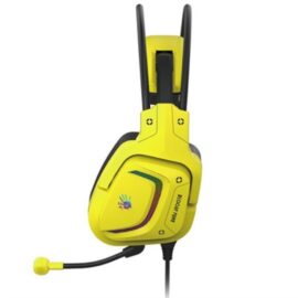 Bloody G575 Virtual 7.1 Surround Sound Gaming USB Headset Punk Yellow - Image 2