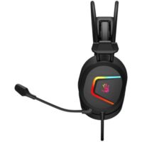 Bloody MC750 ANC RGB USB Gaming Headset - Hybrid Active Noise Cancelling - Black - Image 4