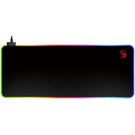 Bloody MP-75N Extended Roll-Up Fabric RGB Gaming Mouse Pad Black