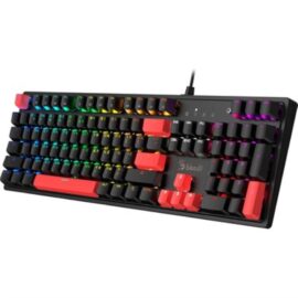 Bloody S510R Customize Mechanical Switch RGB Gaming Keyboard - BLMS Red Switch - Fire Black - Image 3