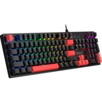 Bloody S510R Customize Mechanical Switch RGB Gaming Keyboard - BLMS Red Switch - Fire Black