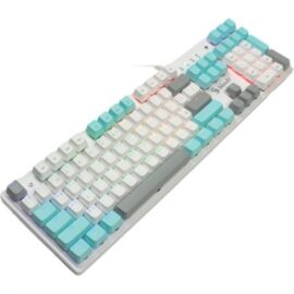 Bloody S510R Customize Mechanical Switch RGB Gaming Keyboard - BLMS Red Switch - Icy White - Image 4