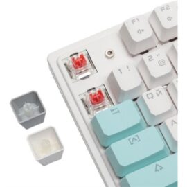 Bloody S510R Customize Mechanical Switch RGB Gaming Keyboard - BLMS Red Switch - Icy White - Image 3