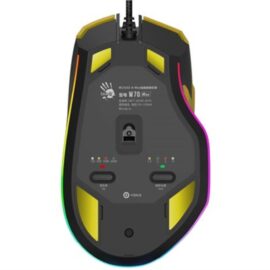 Bloody W70 Max RGB Gaming Mouse | Punk Yellow - Image 4