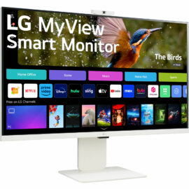 LG 32″ 32SR85U 4k IPS MyView Smart Monitor with Built-in FHD Webcam and Display - Image 3