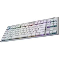 Logitech G G915 TKL Tactile LIGHTSPEED Wireless RGB Mechanical Gaming Keyboard White - Image 4