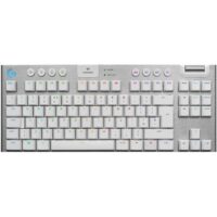 Logitech G G915 TKL Tactile LIGHTSPEED Wireless RGB Mechanical Gaming Keyboard White