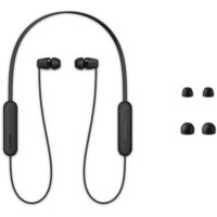 Sony WI-C100 Wireless In-Ear Bluetooth Headphones - Black - Image 4